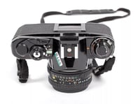 Pentax ME black 35mm SLR Film Camera with 50mm F1.7 SMC lens #0468